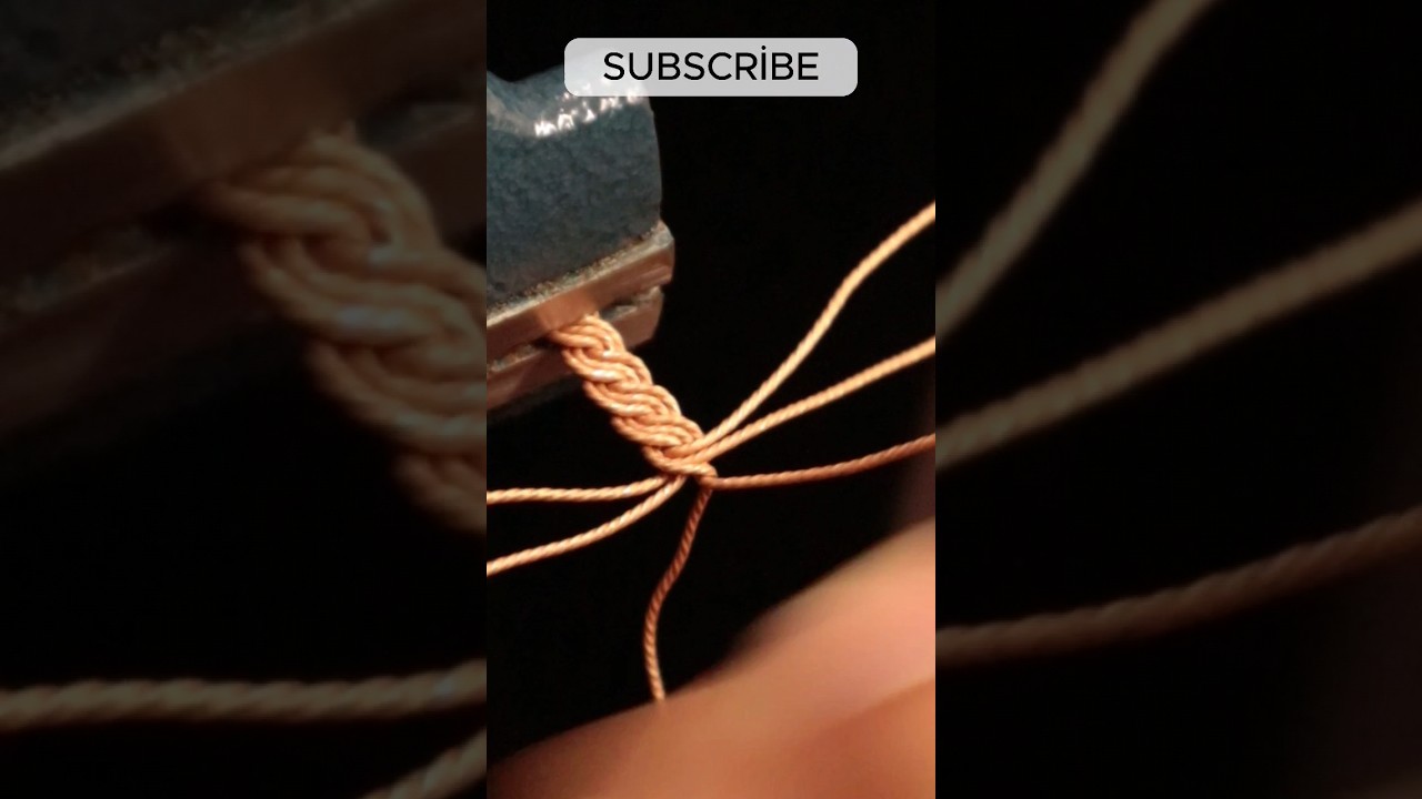 Making a braided cooper ring #handmade #ringmaking