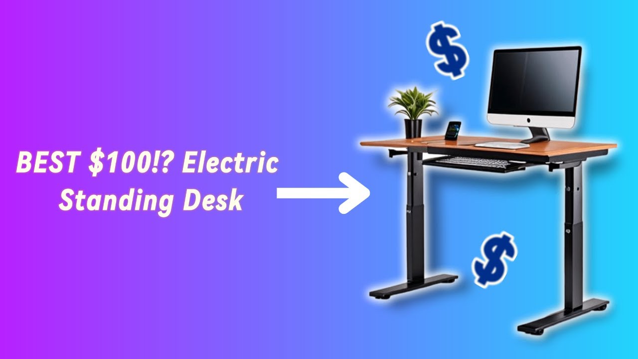 BEST Budget Electric Standing Desk 2024 | Marsail Electric Standing Desk Unboxing, Assembly + Review