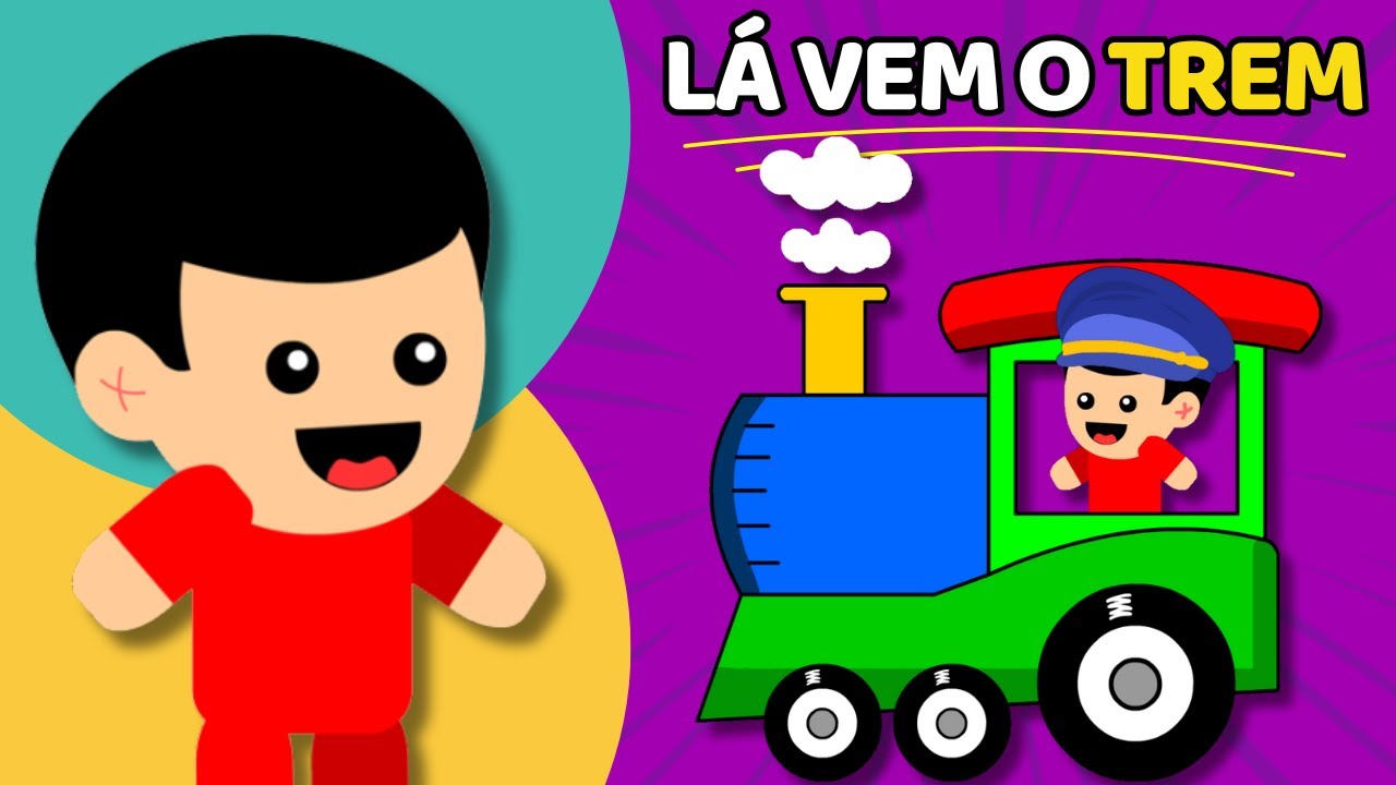 LÁ VEM O TREM - Animadinhos (Música Infantil)