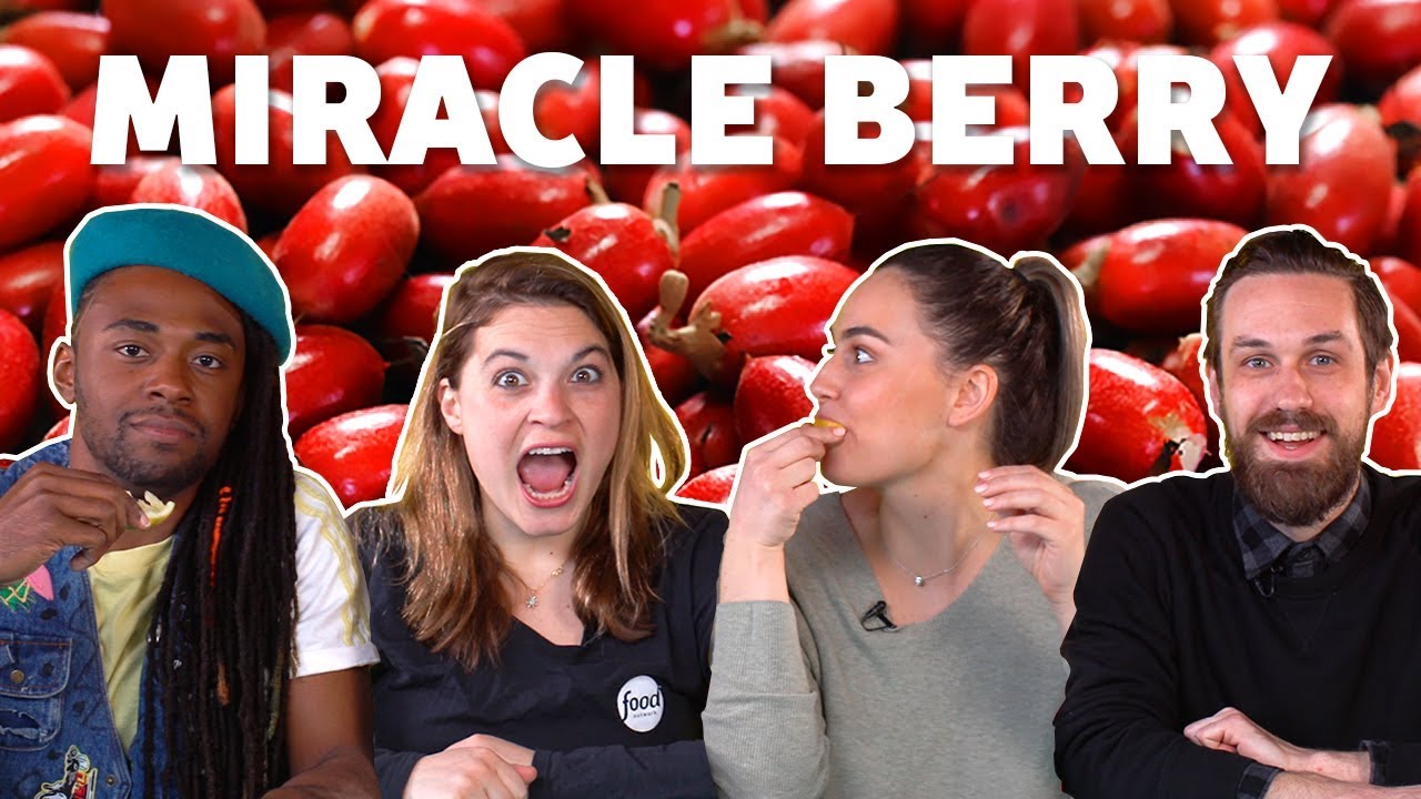 MIRACLE BERRY Flavor Trippin' 👅 Taste Test | Taste Test | Food Network