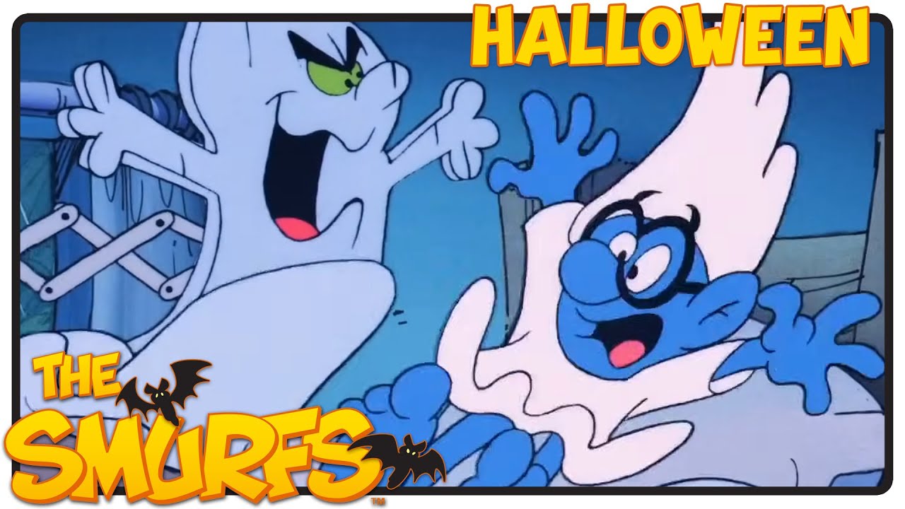 G-G-GHOST Smurfs! 👻 • The Smurfs • HD Remastered • Episode 196 • Cartoon movies • Halloween