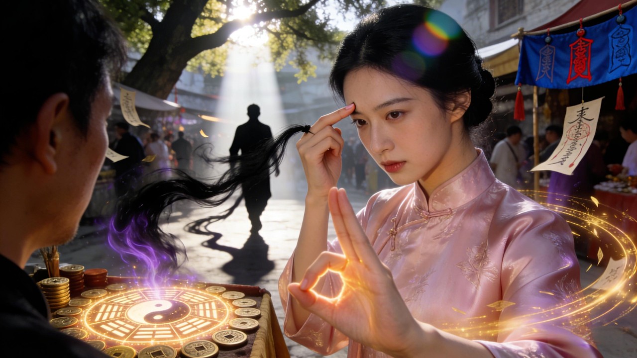 I Left My Mountain Temple to Make Money—Now I'm a Street Fortune Teller Fighting DEMONS! 😱🔮