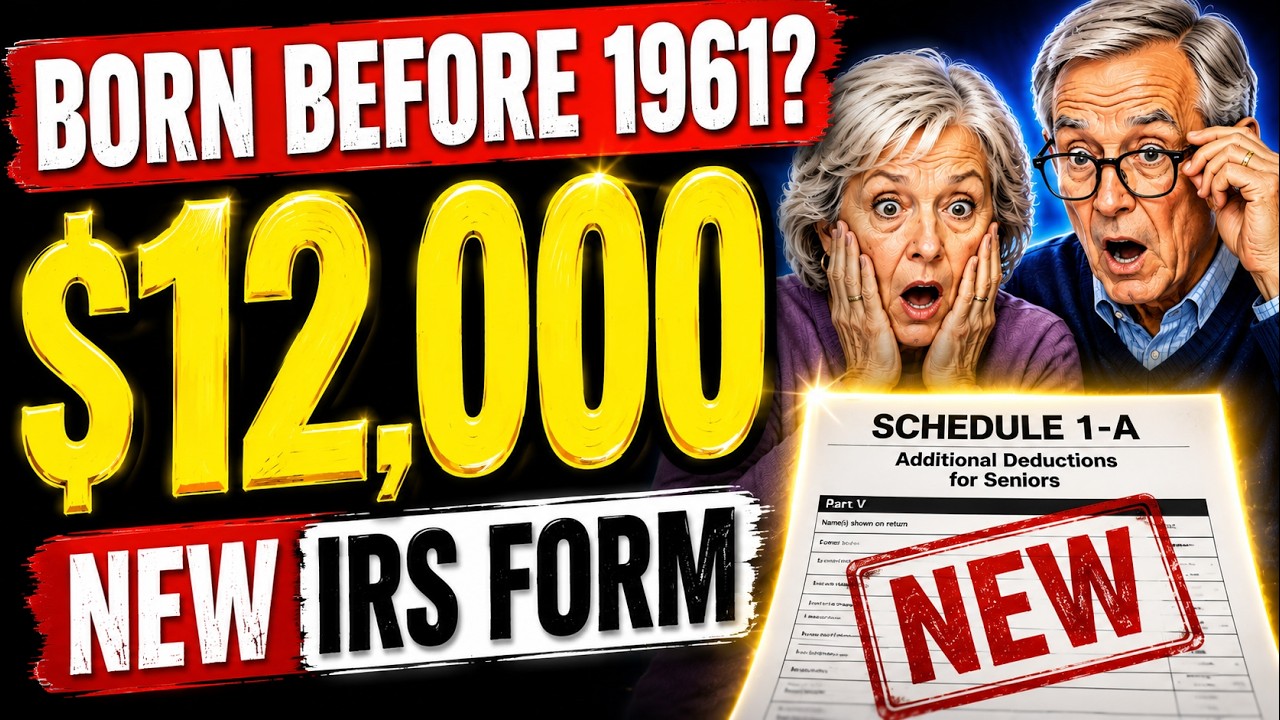 Born Before 1961? Claim Your New $12,000 Senior Tax Deduction Before It's Gone