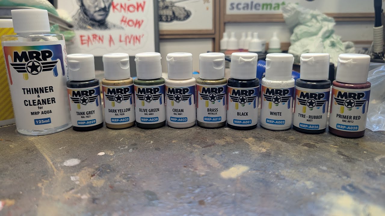 A non scientific look at the new MRP Aqua paint #MRP #MrPaint #Aqua