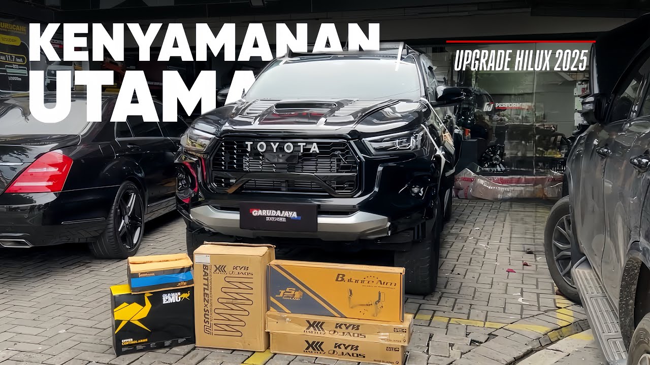 UPGRADE KESELURUHAN HILUX 2025 DARI LOOK SAMPAI EXPERIENCE BERKENDARA !!