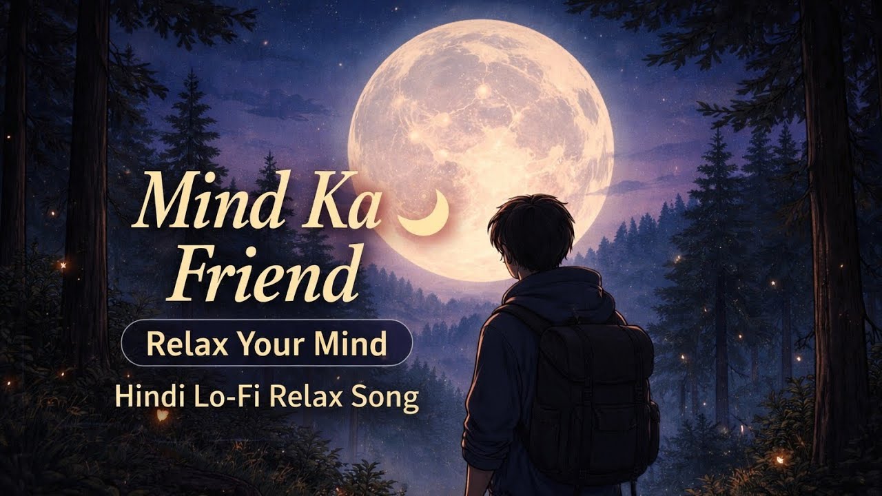 Mind Ka Friend | Hindi Lo-Fi Relax Song | Calm Your Mind 🌙 2026
