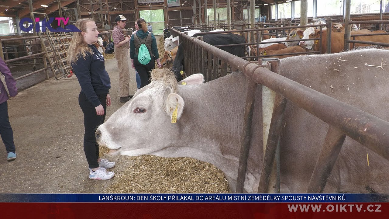 Lanškroun: Den školy přilákal do areálu místní zemědělky spousty návštěvníků