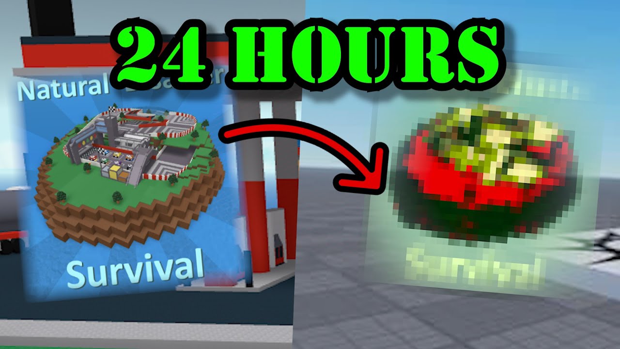 I Made Natural Disaster Survival In 1 Day...