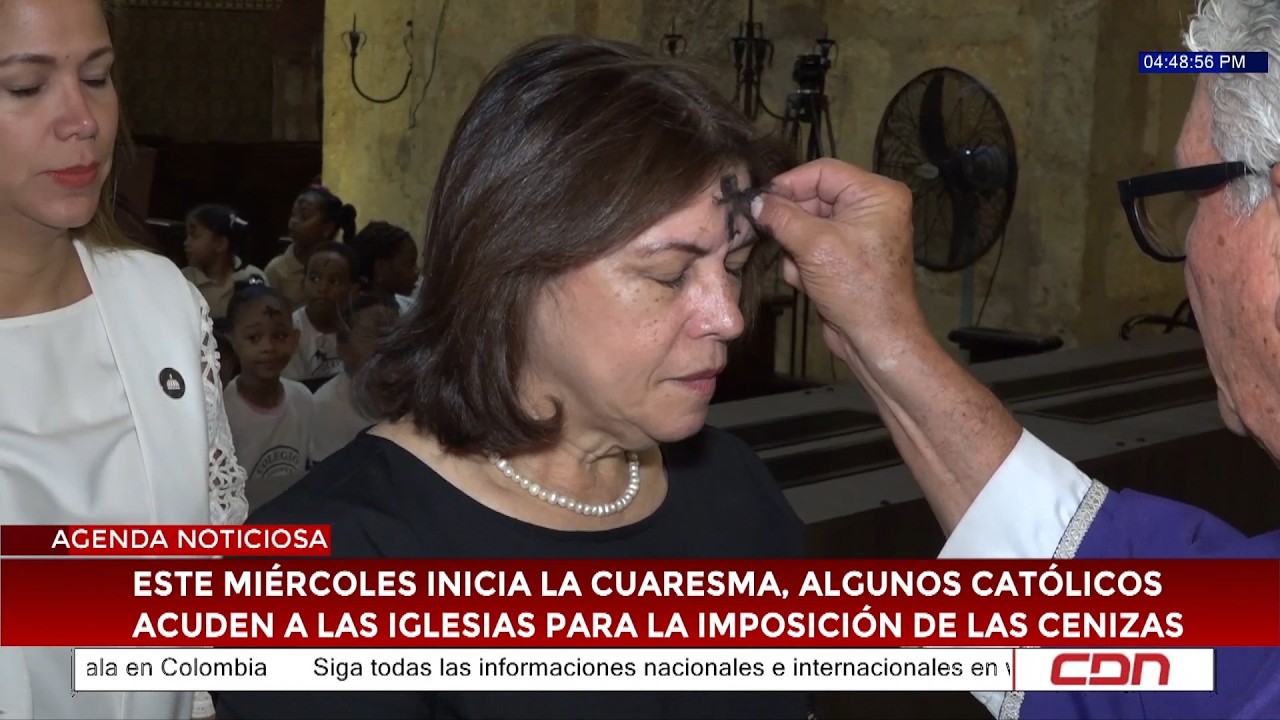 Este miércoles inicia La Cuaresma; católicos acuden a las iglesias para la imposición de las cenizas