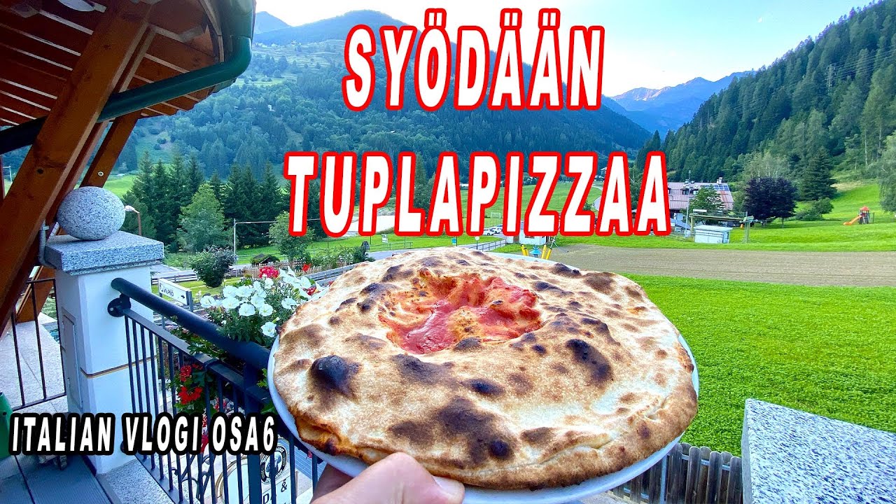Viimeinen Päivä Alpeilla - Syödään Pizzaa Tuplana!! | Italia Vlogi Osa 6