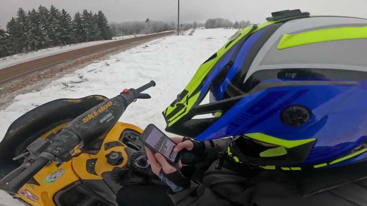 Sleding in the morning