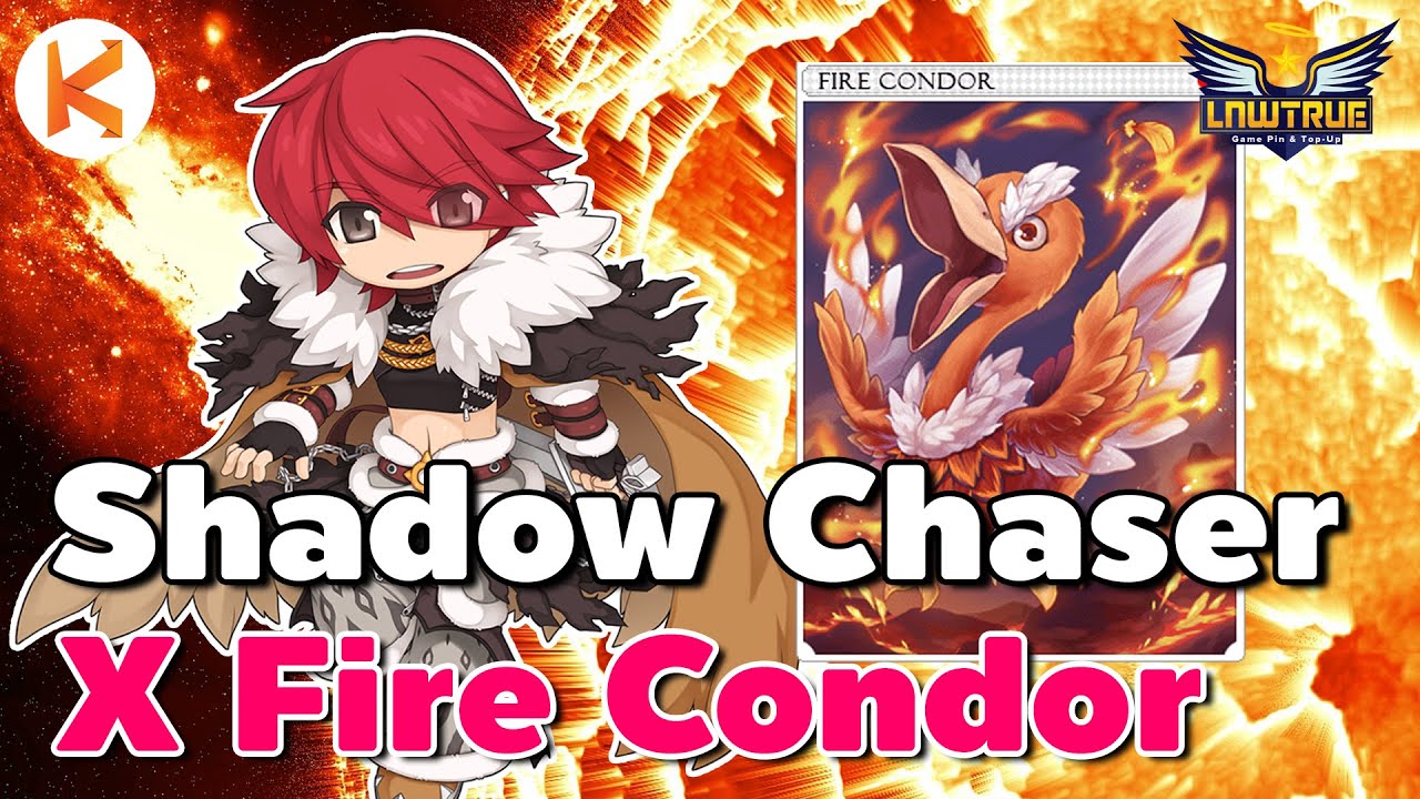 เสาหลักเพลิง Shadow Chaser X Fire Condor Card จงเผาไหม้ | Kamonway