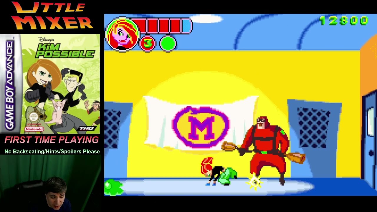 First time playing KIM POSSIBLE - Game Boy Advance - Surprise! Continues are limited.