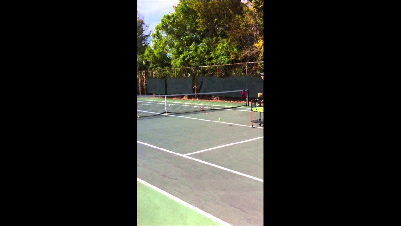 Wael Kilani Tennis-Coaching (mini tennis orange balls and red balls kids) @Bardmoor Tennis Academy👍