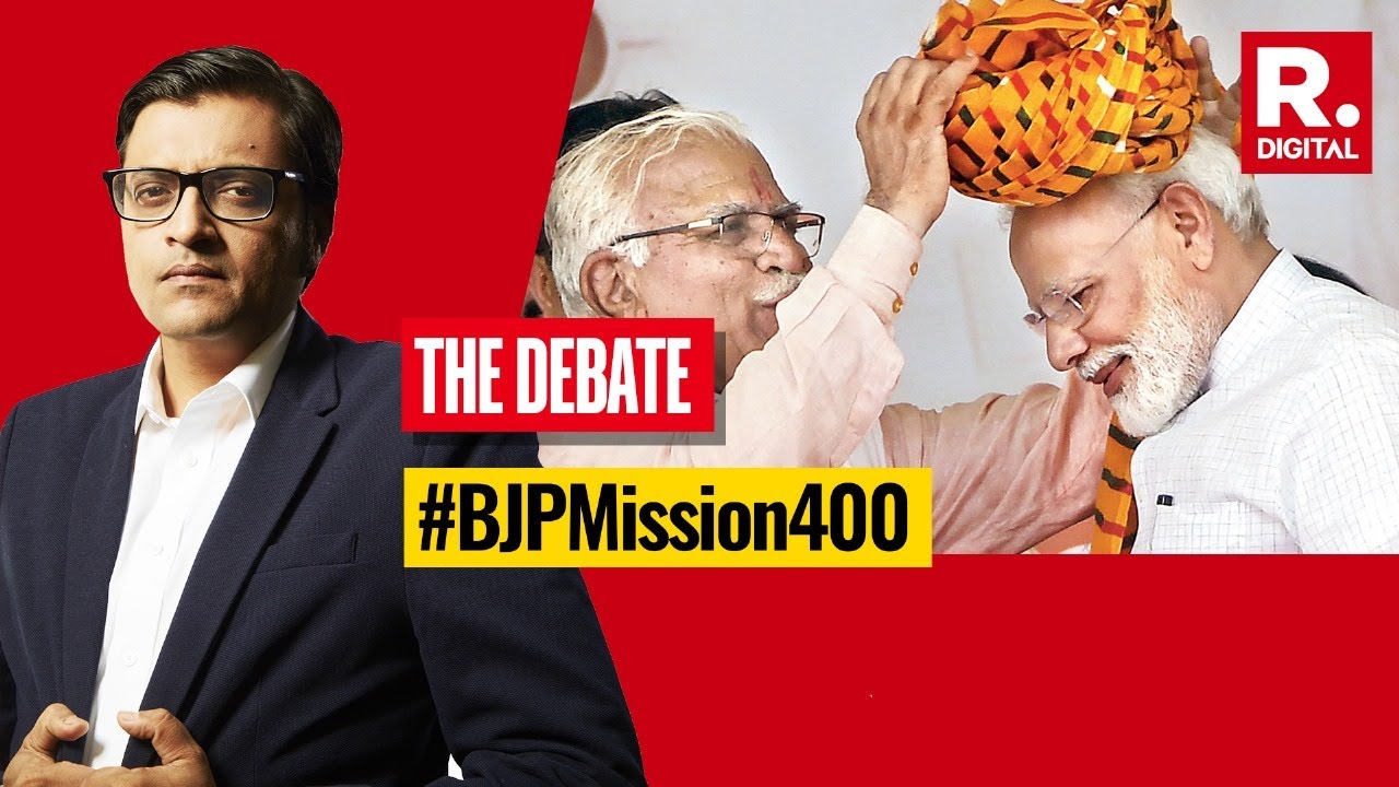 Arnab's Debate: BJP Releases Second List For Lok Sabha Elections, Major Trend Lines Drawn