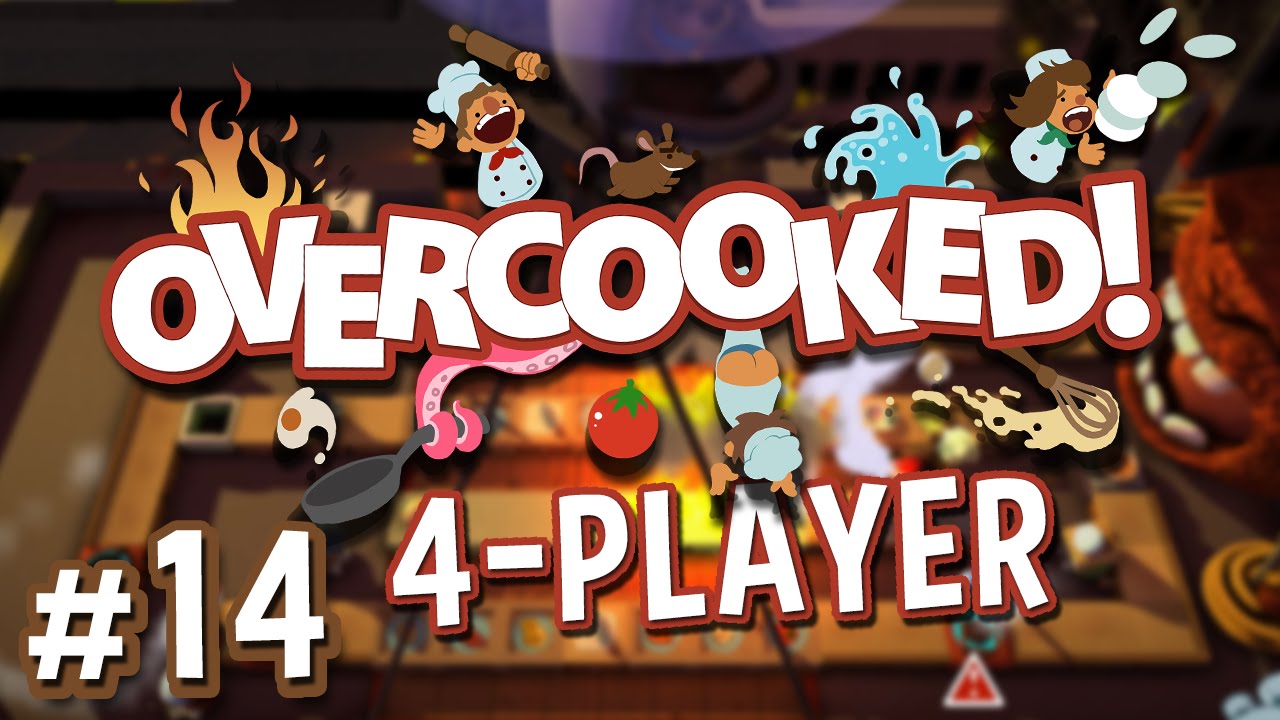 Overcooked - #14 - FINAL BOSS (4 Player Overcooked Co-op Gameplay)