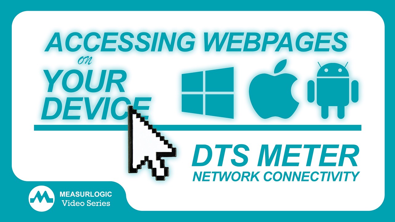 Accessing Embedded Webpages - DTS Meter Network Connectivity