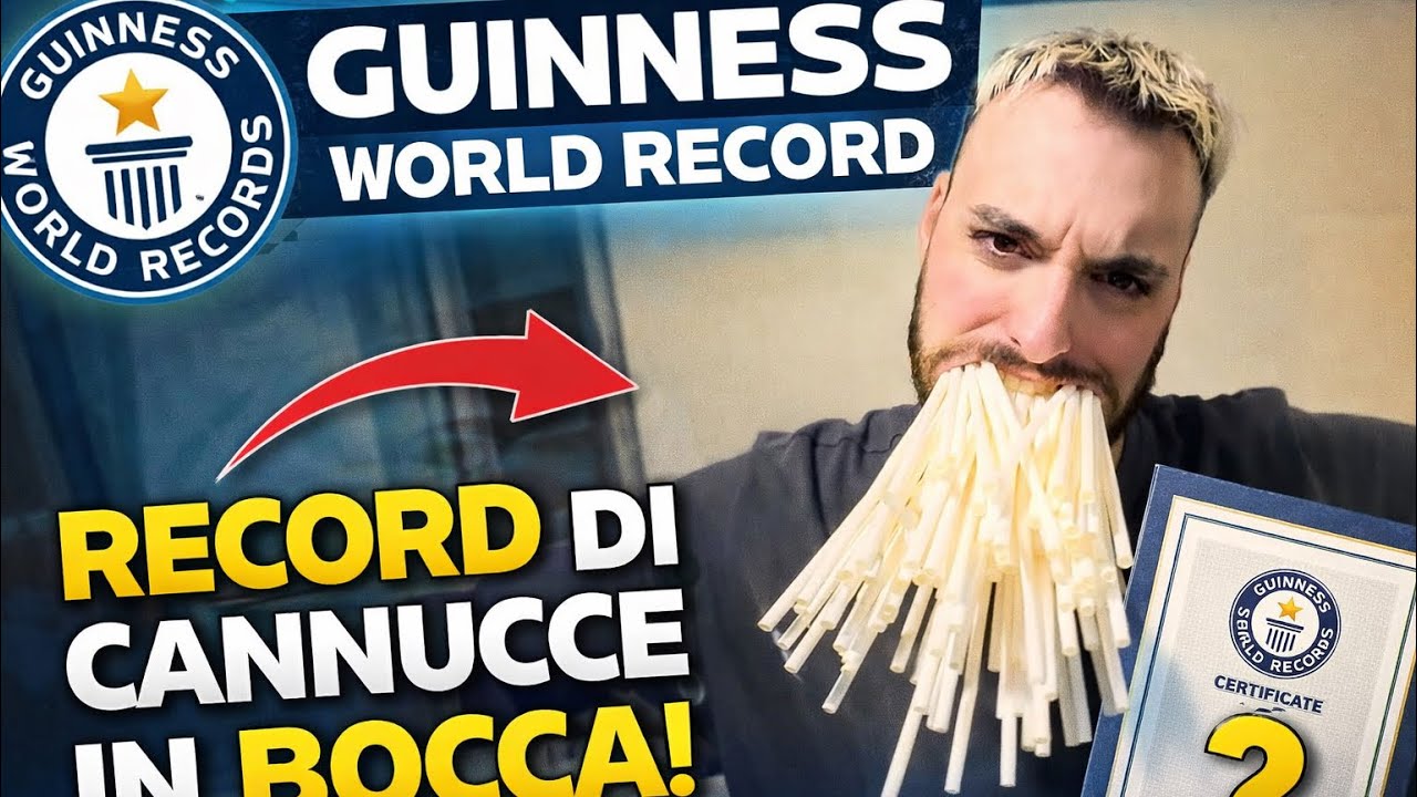 PROVO A BATTERE UN RECORD MONDIALE (non avevo idee)