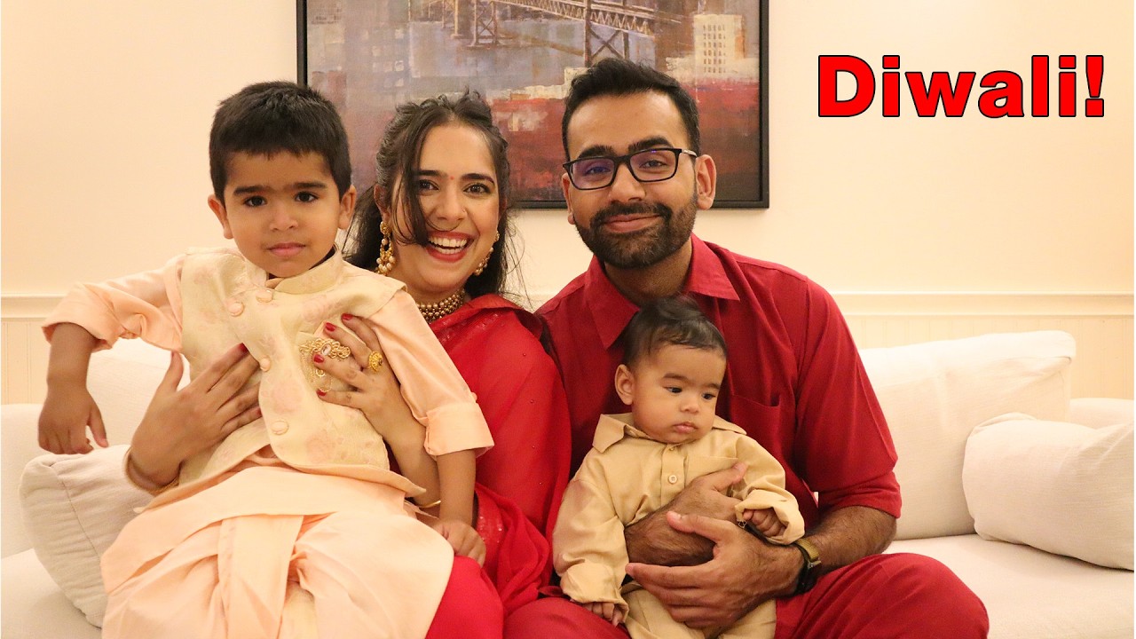 Taej's First Diwali!