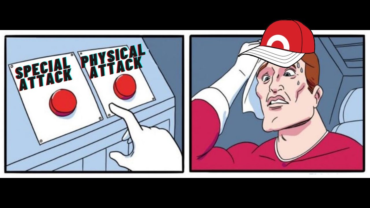 That's why being a mixed attacker is a winning card in any pokemon battle!!
