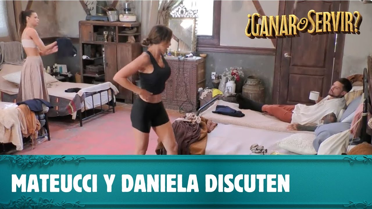 Mateucci y Dani discuten porque ella quiso acercarse y él se pone a la defensiva | ¿Ganar o Servir?