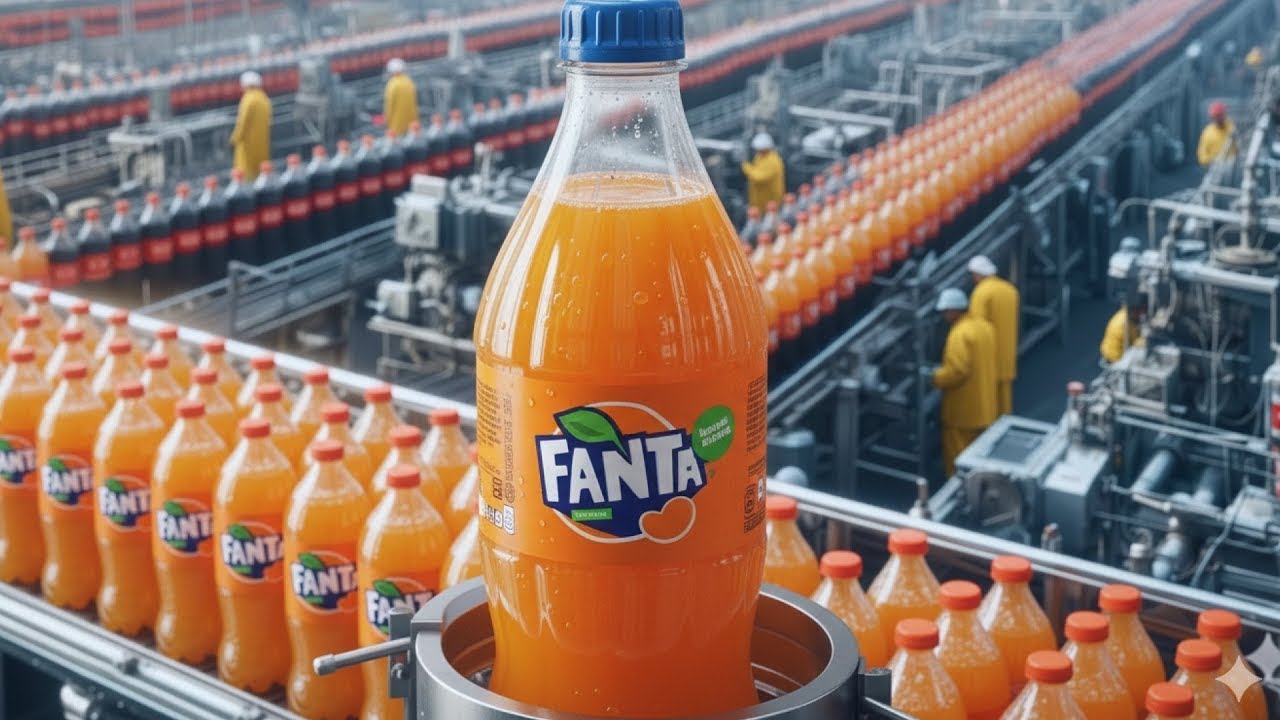 How FANTA Is Made Today: Inside the Modern Factory II Process Vision