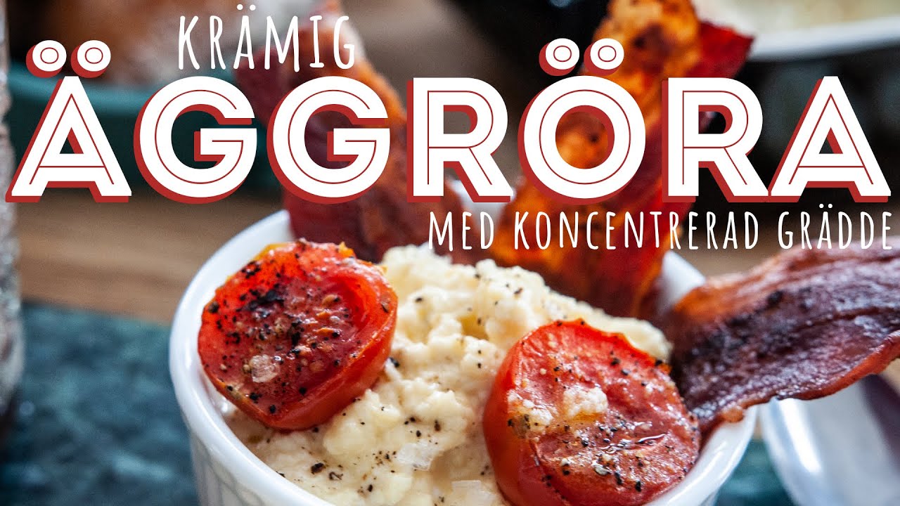 Krämigaste och godaste ÄGGRÖRAN med reducerad grädde