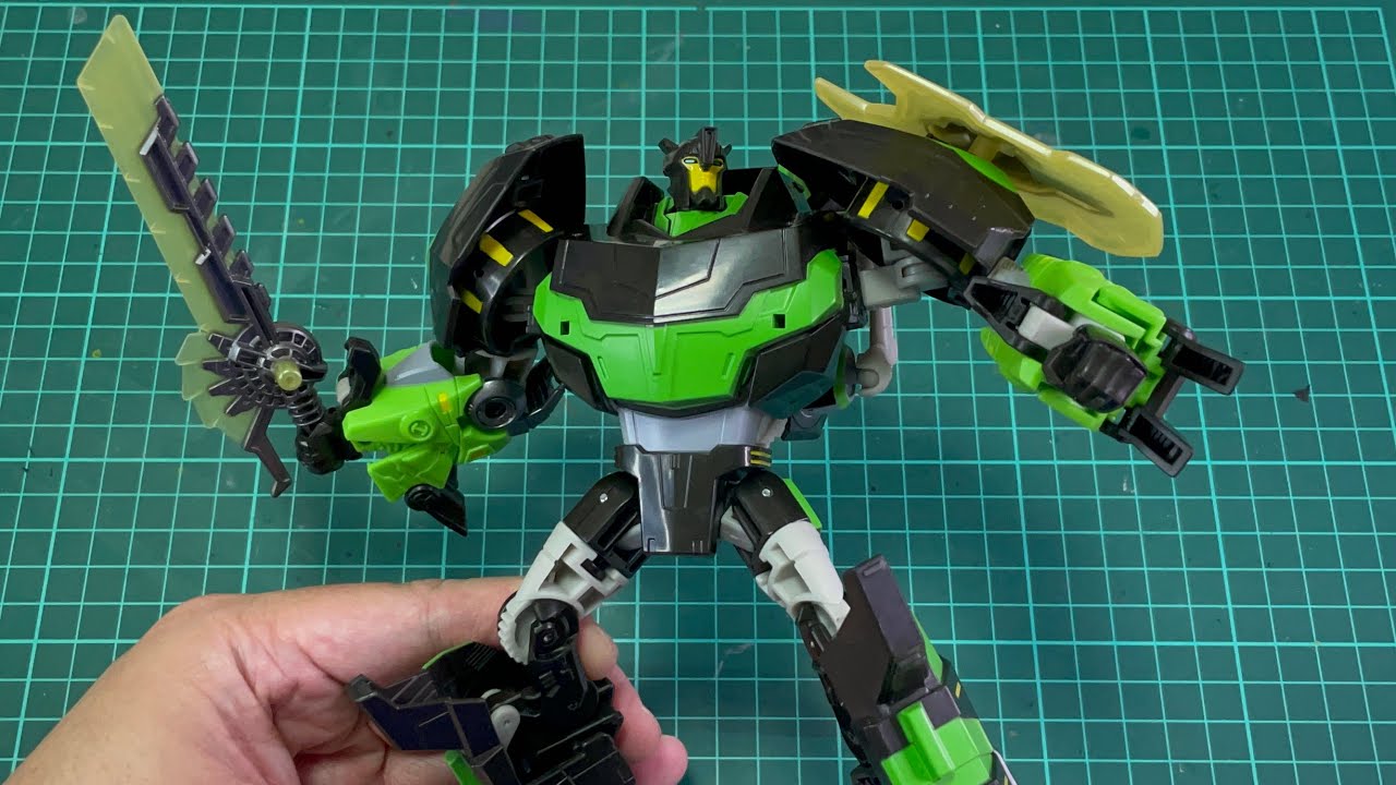 Transformers Adventure TAKARA TOMY TAV30 Battle Grimlock (Robot mode to Dino mode)