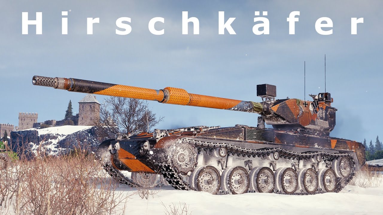 World of Tanks Hirschkäfer - 7 Kills 12K Damage | New Tank.