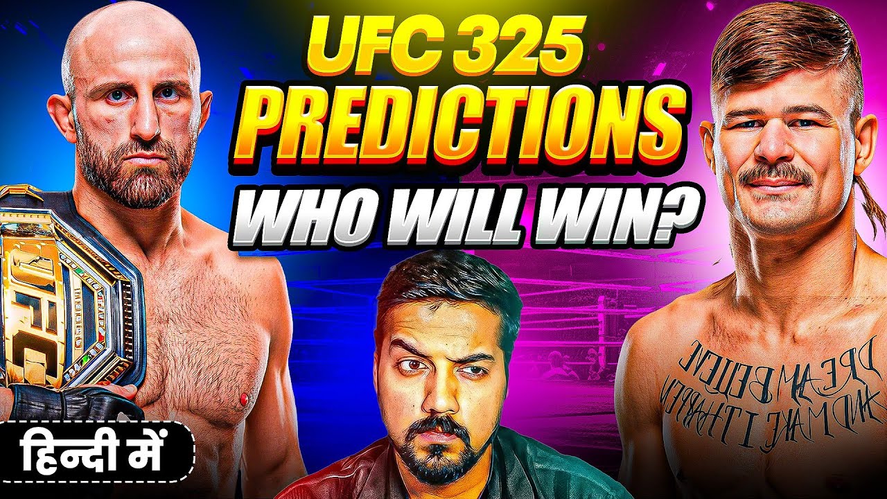 UFC 325 Predictions: Can Diego Lopes Beat Volkanovski in the Rematch? | Full Fight Predictions