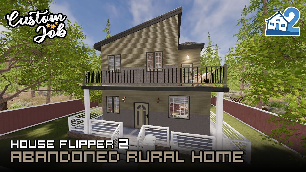 Abandoned Rural Home | House Flipper 2 | Custom Job Gameplay