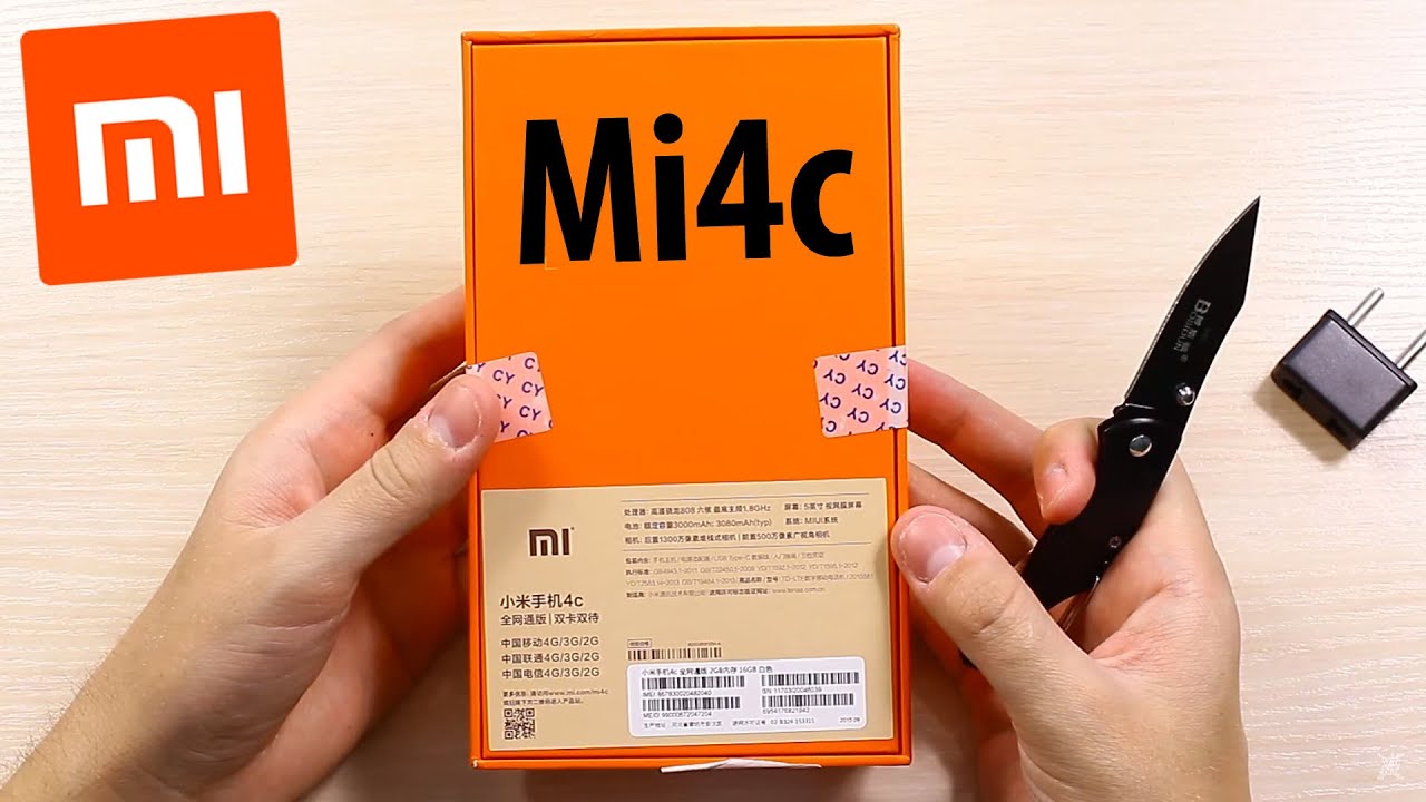 Xiaomi Mi4C Распаковка | Комплектация | Первые Впечатления | Посылка Из Китая