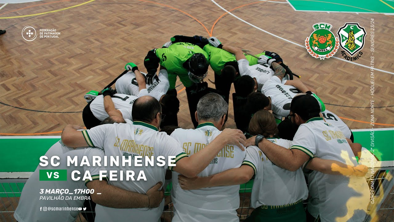 Hóquei em Patins 23/24 - SC Marinhense x CA Feira