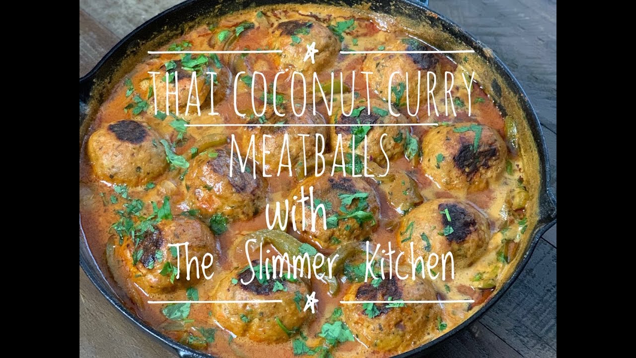 Thai Coconut Curry Meatballs
