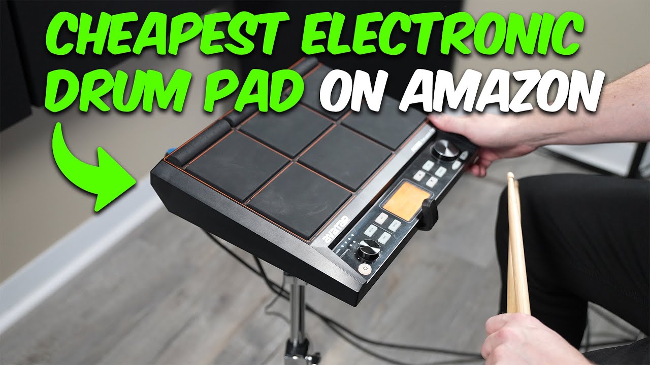 Самый дешёвый барабанный пэд на Amazon? Обзор HXW PD705 (ddrum Nio, DD90, dbdrums nPad)