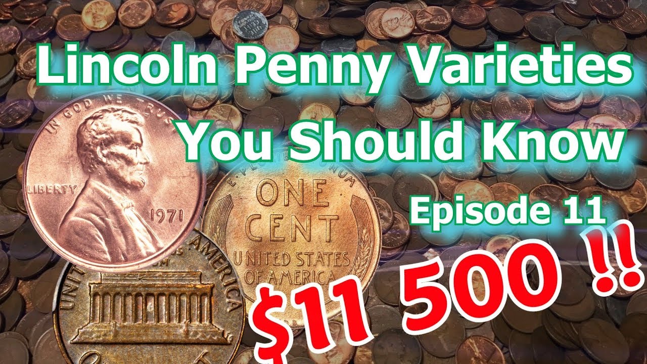 Lincoln Penny Varieties You Should Know Ep.11 - 1971, 1909, 1982 and What They May Be Worth