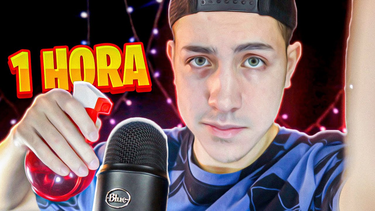 ASMR 1 HORA – SONS DE BOCA E ÁGUA RELAXANTES *BLUE YETI*