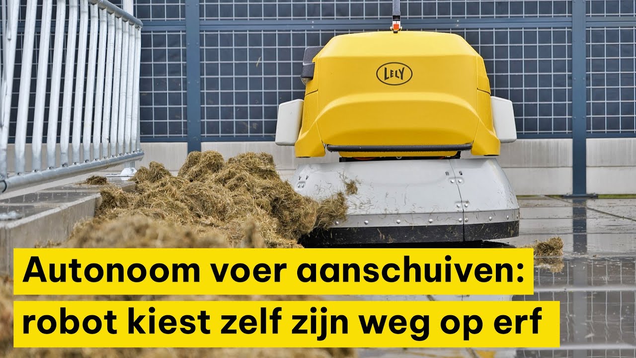 Lely ontwikkelt robot voor meer voerefficiëntie en arbeidsgemak