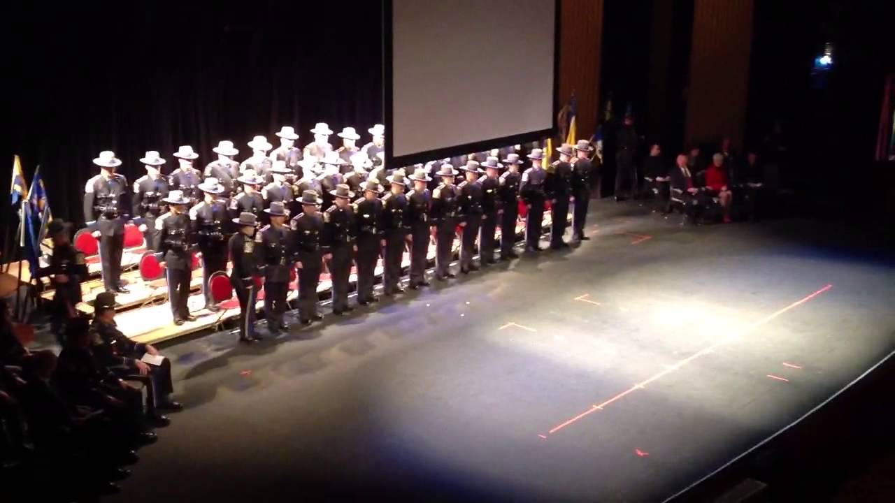 CT State Police 122nd Training Troop Graduation