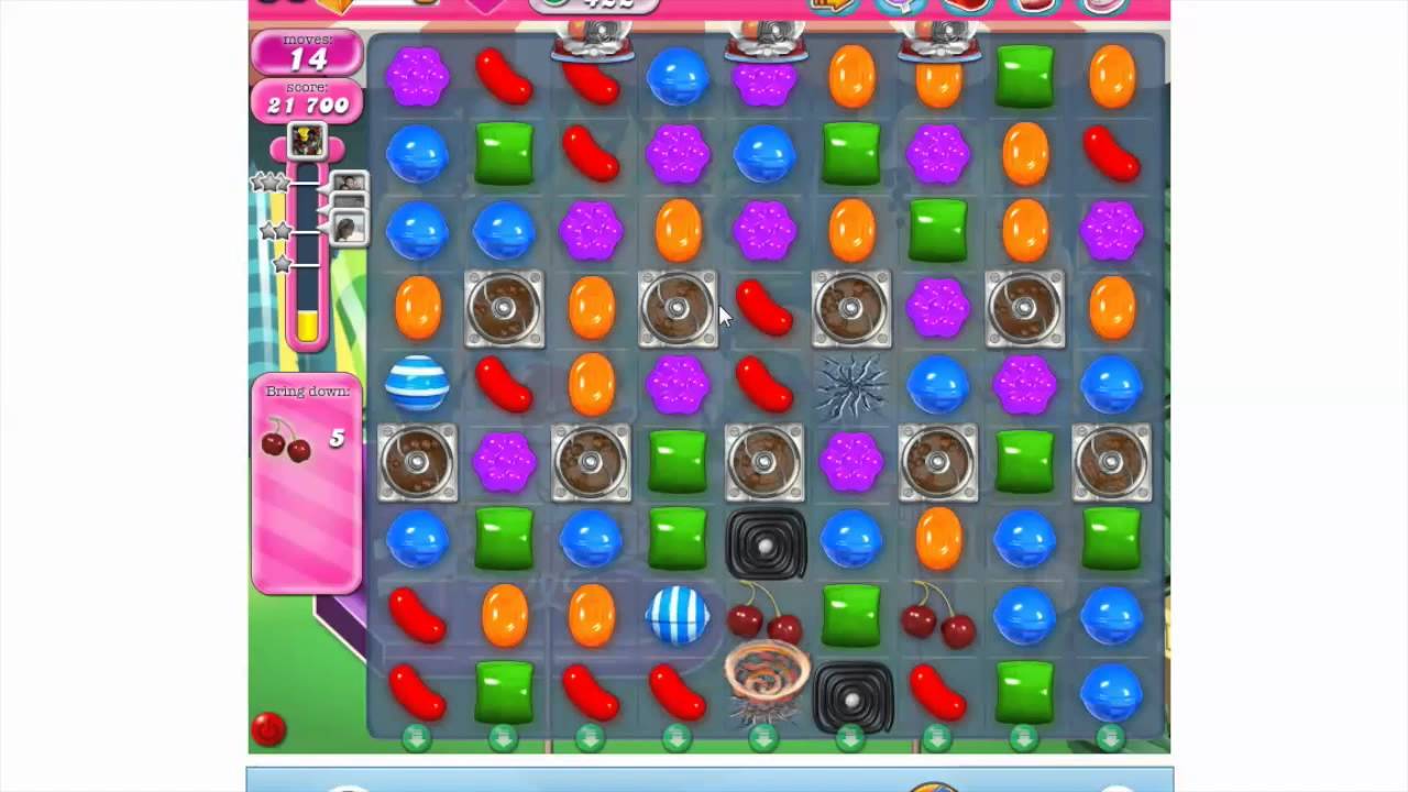 How to play Candy Crush Saga Level 422 - 3 stars - No booster