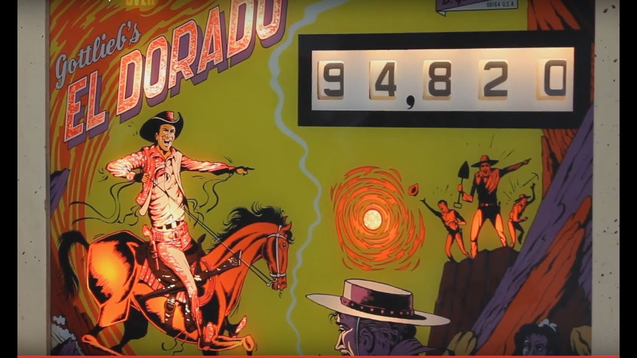 1975 Gottlieb EL DORADO pinball machine