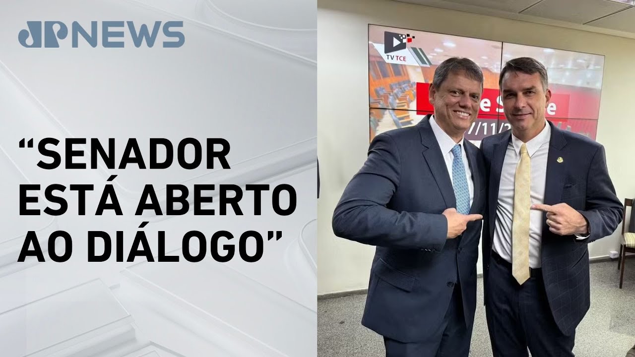 Tarc&iacute;sio refor&ccedil;a apoio a Fl&aacute;vio Bolsonaro