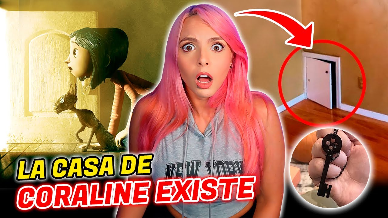 ENCONTRÉ la PUERTA SECRETA de CORALINE que LLEVA a un LUGAR ATERRADOR!!!😰 | Jenny Devil😈