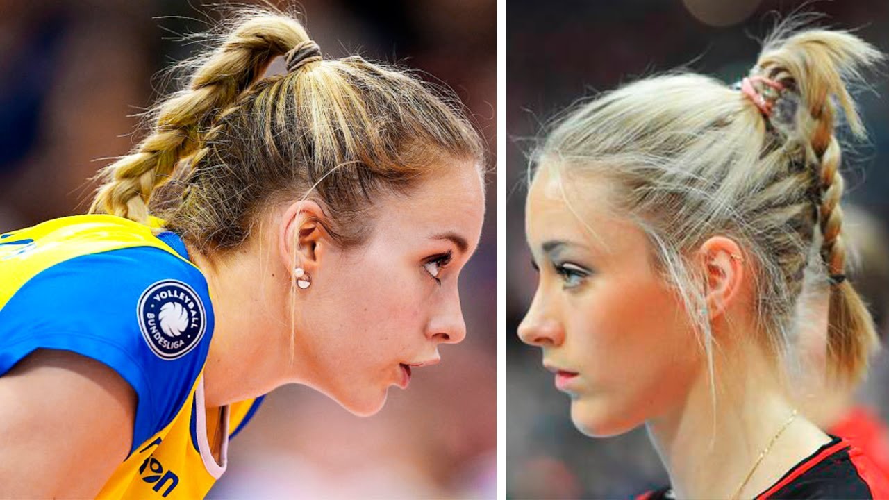 Top 10 Powerful Volleyball Spikes by Louisa Lippmann | VNL 2019