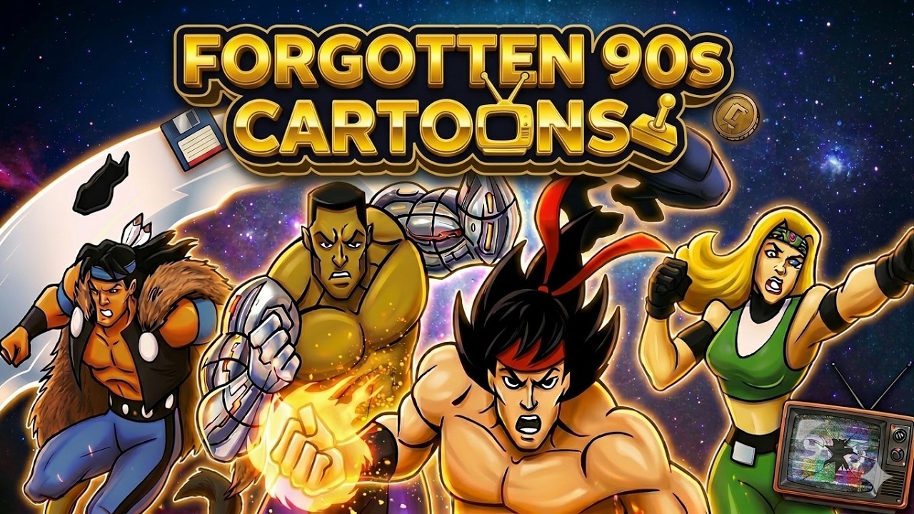 10 Forgotten 90s Cartoons from 1996 That Disappeared Without a Trace