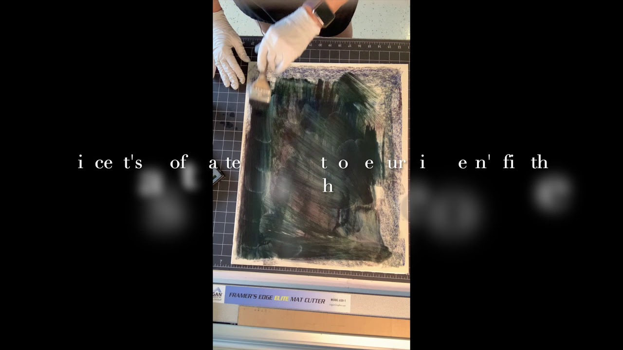 Tinting Paper Black for Dramatic Pastel Paintings