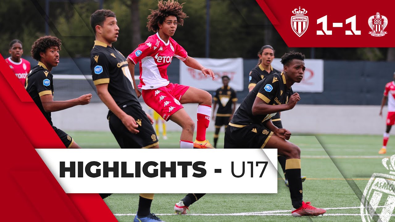 AS MONACO 1-1 OGC NICE - U17 - 22ÈME JOURNÉE