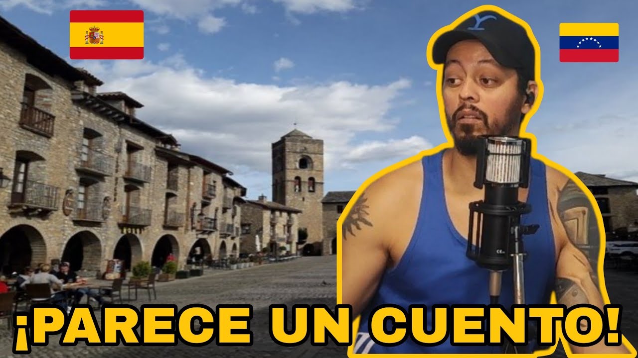 ¿Un pueblo de PIEDRA? 🏰 VENEZOLANO Reacciona a AÍNSA: Dicen que es el más bonito de España