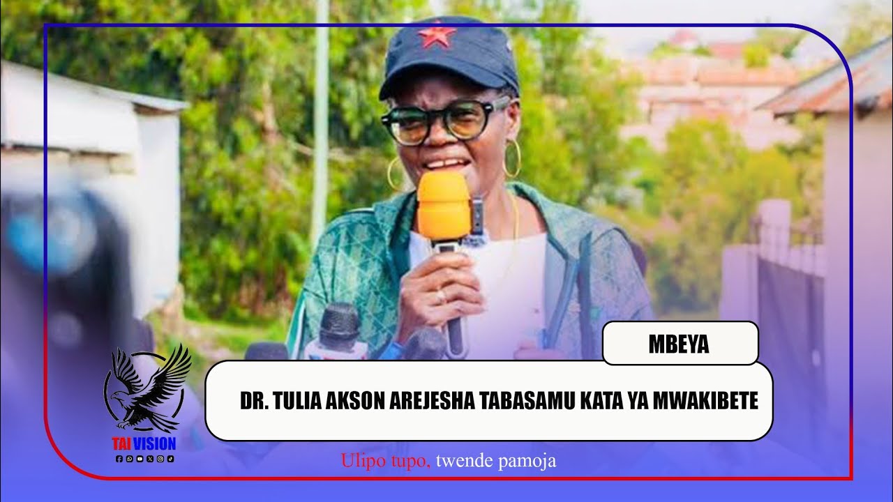 MBUNGE WA JIMBO LA UYOLE DKT TULIA AKSON AREJESHA TABASAMU KWA WAZEE WA KATA YA MWAKIBETE 