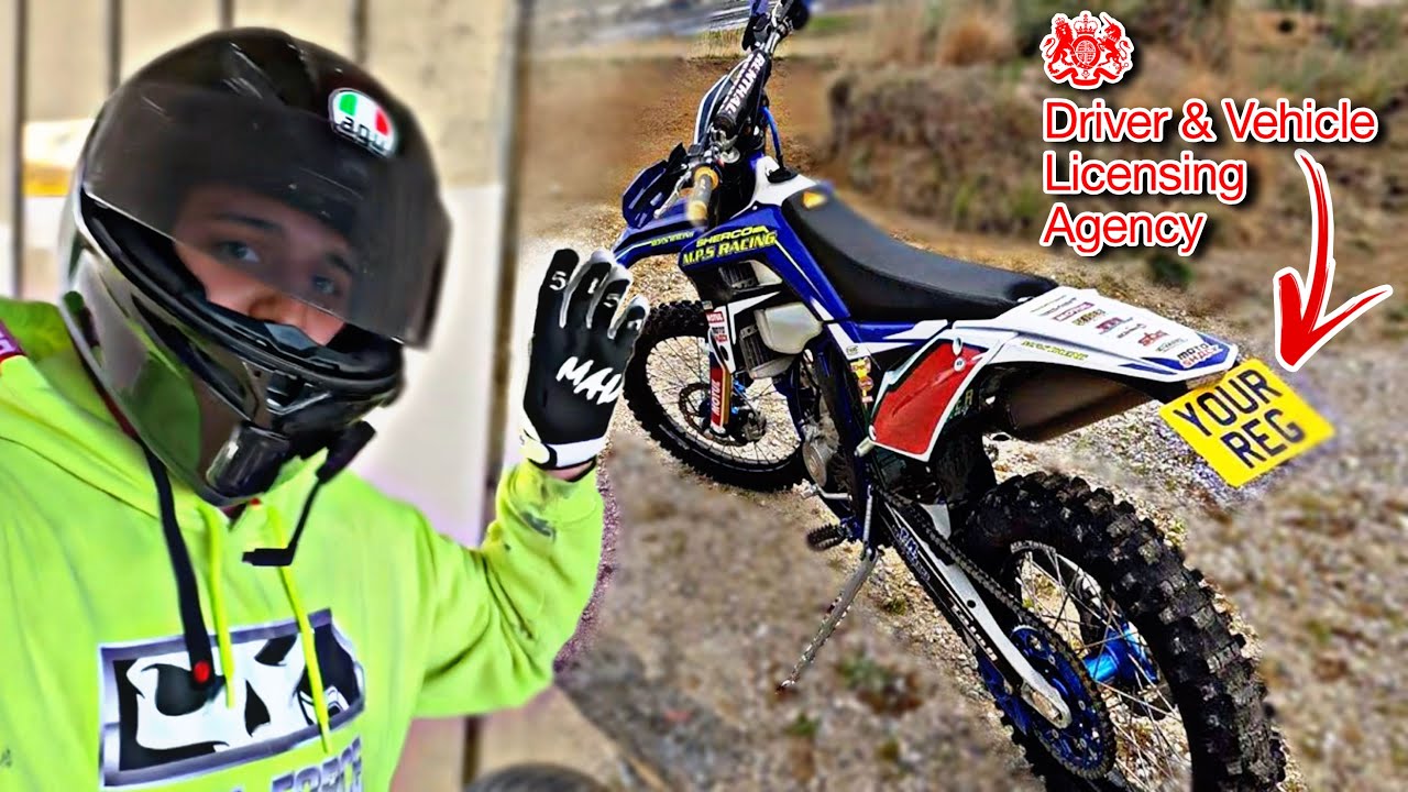 HOW TO ROAD REGISTER A DIRTBIKE IN THE UK - step by step